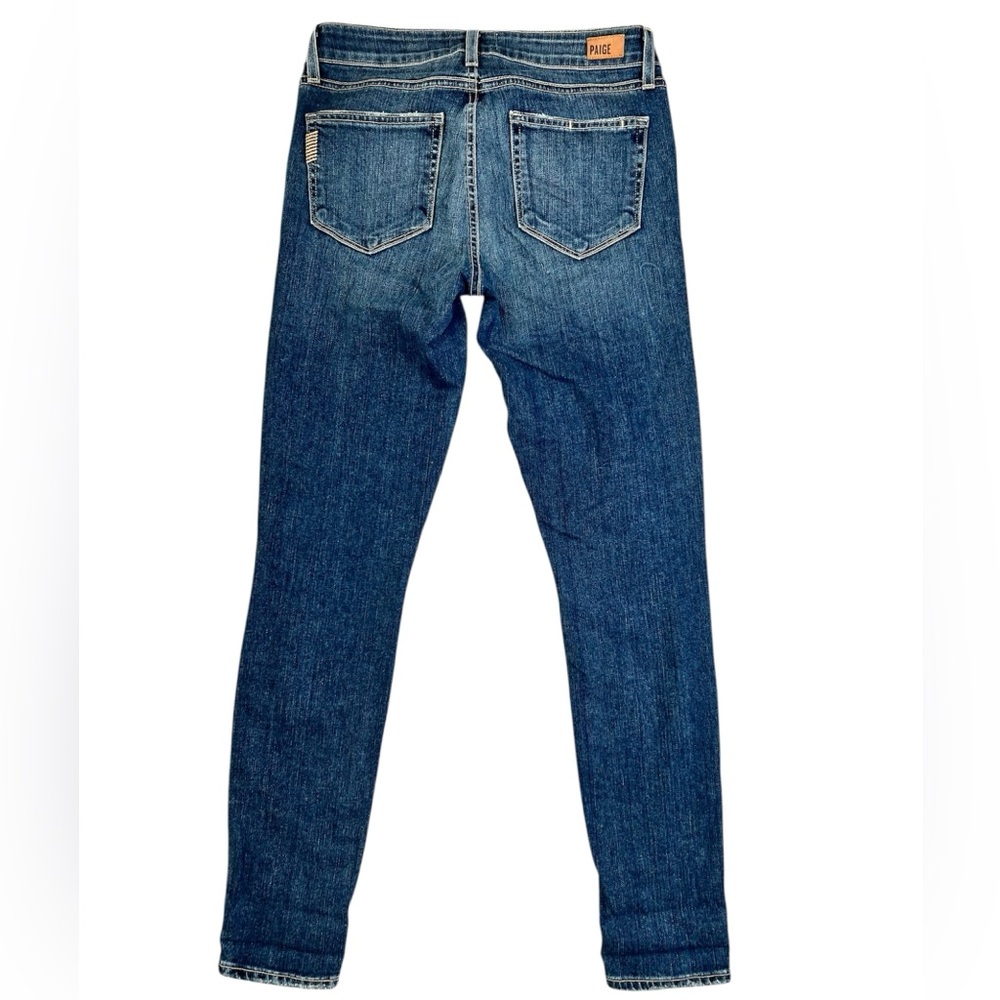 PAIGE Verdugo Skinny Crystal Embellished Jeans - Picture 5 of 10